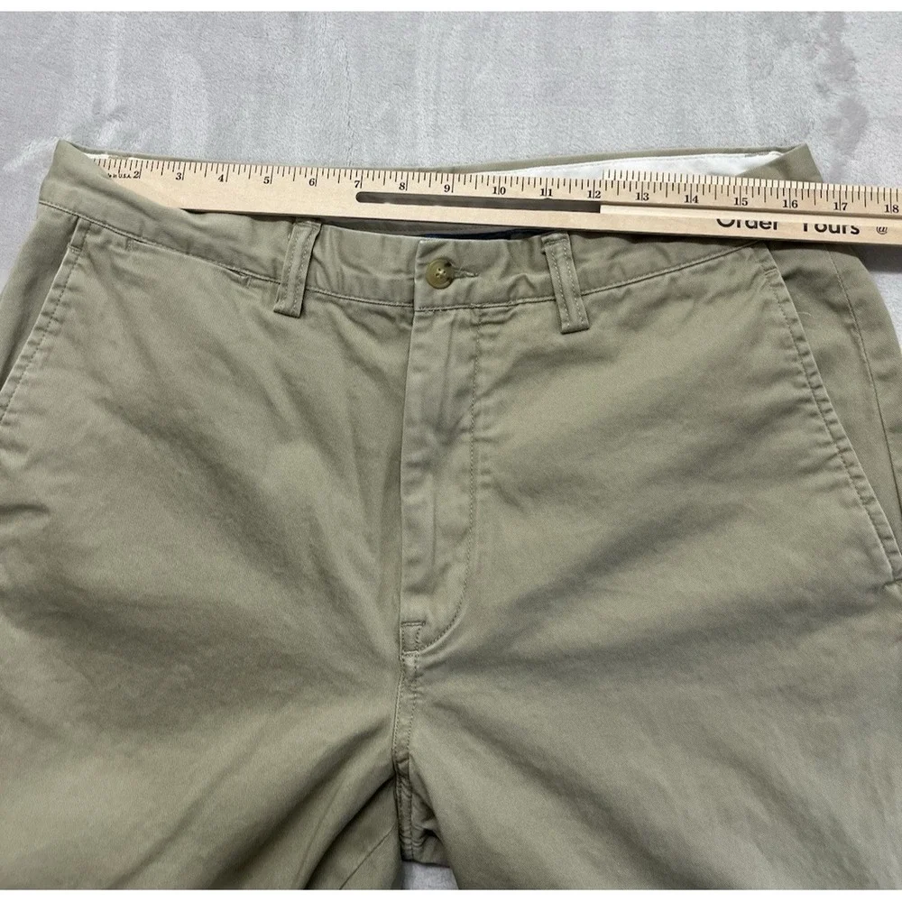 Ralph Lauren Pants Men 32x32.5 Beige The Polo Chino Classic Fit Cotton Twill